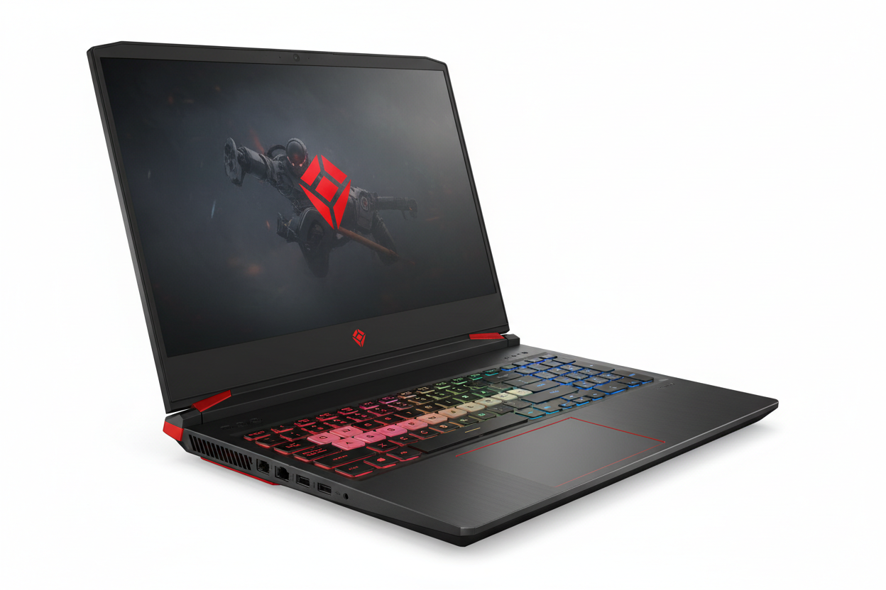 HP OMEN Max 16 Angled View