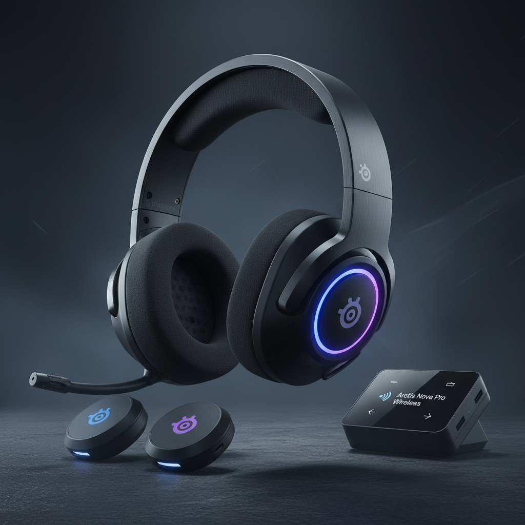 SteelSeries Arctis Nova Pro Wireless Gaming Headset