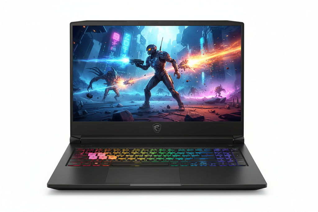 MSI Stealth 17 Studio Front View